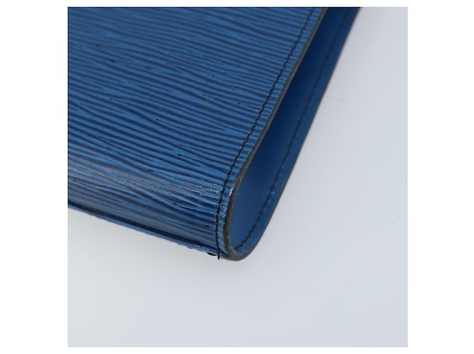 LOUIS VUITTON Clutch Art Déco Epi Blu M52635 LV Auth ka3124 - vista 15