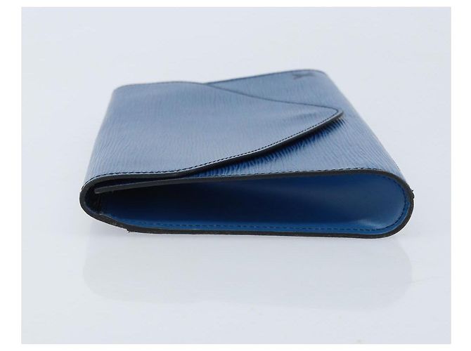 LOUIS VUITTON Clutch Art Déco Epi Blu M52635 LV Auth ka3124 - vista 4
