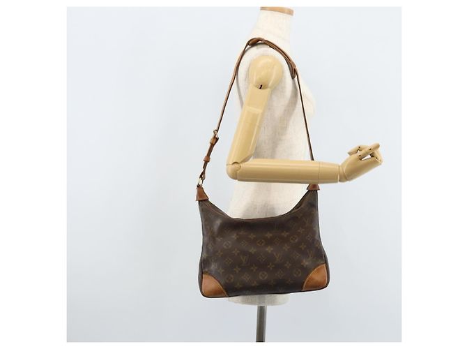 LOUIS VUITTON Borsa a Spalla Monogram Boulogne 30 M51265 LV Auth ka3080 Monogramma - vista 23