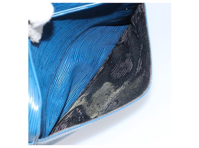 LOUIS VUITTON Borsa a Spalla Epi Trocadero 23 Blu M52305 LV Auth ka3127 - vista 12
