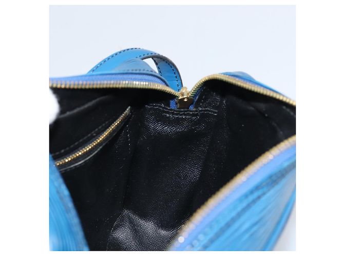 LOUIS VUITTON Borsa a Spalla Epi Trocadero 23 Blu M52305 LV Auth ka3127 - vista 18