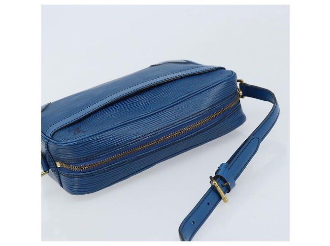 LOUIS VUITTON Borsa a Spalla Epi Trocadero 23 Blu M52305 LV Auth ka3127 - vista 6