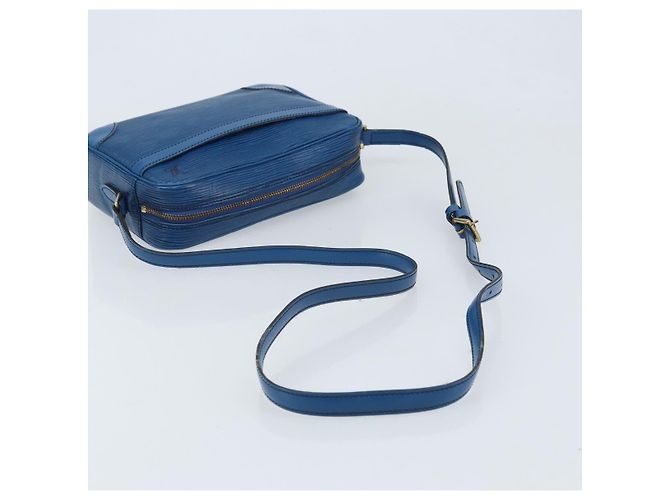 LOUIS VUITTON Borsa a Spalla Epi Trocadero 23 Blu M52305 LV Auth ka3127 - vista 7