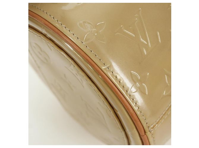 LOUIS VUITTON Borsa a Mano Monogram Vernis Bedford Beige M91006 LV Auth am11044V - vista 15