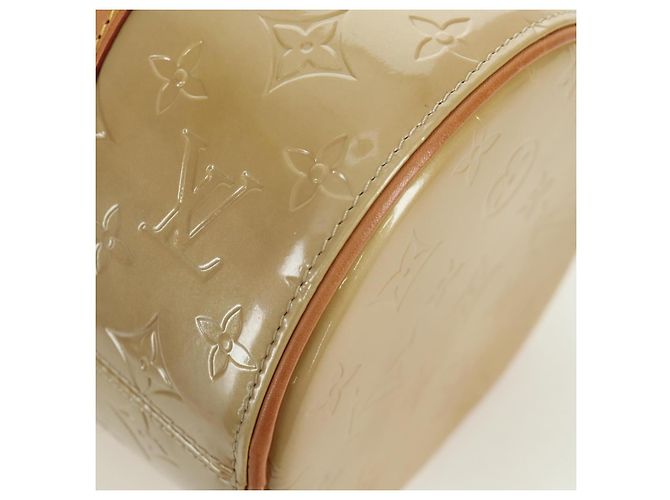 LOUIS VUITTON Borsa a Mano Monogram Vernis Bedford Beige M91006 LV Auth am11044V - vista 16