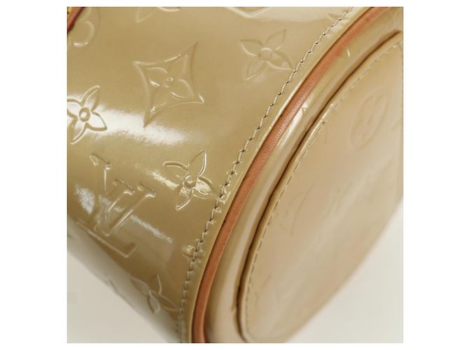 LOUIS VUITTON Borsa a Mano Monogram Vernis Bedford Beige M91006 LV Auth am11044V - vista 18