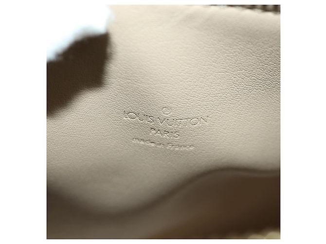LOUIS VUITTON Borsa a Mano Monogram Vernis Bedford Beige M91006 LV Auth am11044V - vista 19