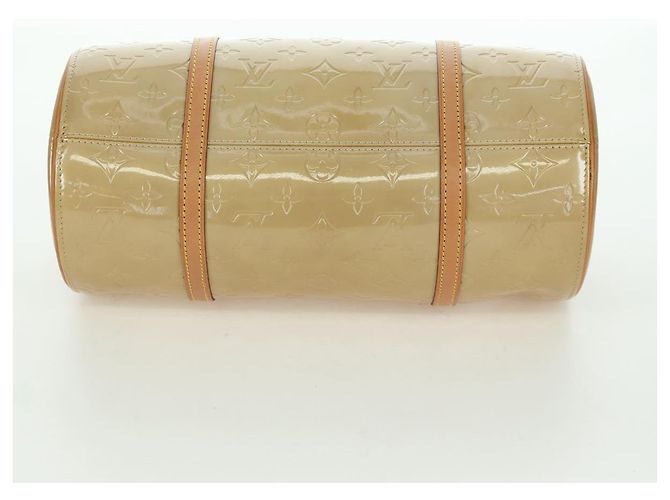 LOUIS VUITTON Borsa a Mano Monogram Vernis Bedford Beige M91006 LV Auth am11044V - vista 5