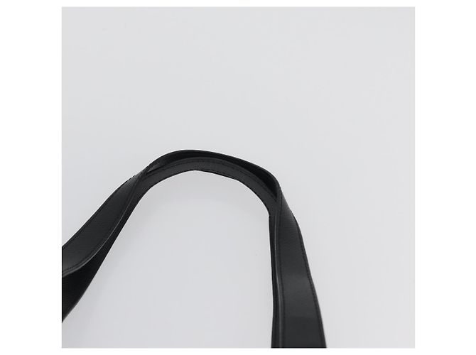 Burberry Borsa Tote Nova Check in nylon nero e argento Auth 174568 - vista 8