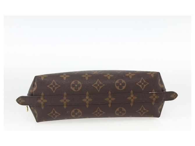 LOUIS VUITTON Trousse Demi Ronde Monogram Pouch Cosmétique M47520 LV Auth ka3231 Monogramme - vue 6