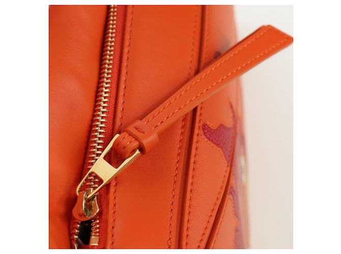 LOEWE - Borsa Puzzle Ghibli Castello Errante di Howl Calcifer Arancione Auth 167092SM D'oro - vista 23