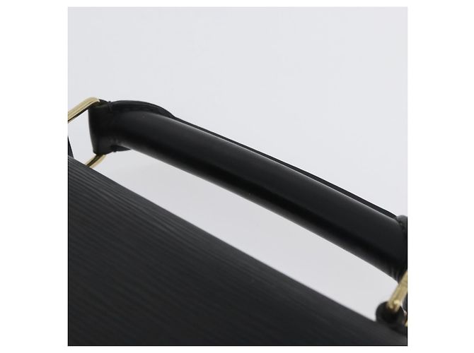 LOUIS VUITTON Maletín Consejero Epi Negro M54422 LV Auth BA11219 - vista 14