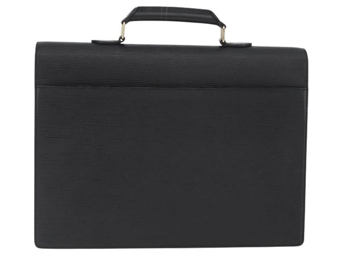 LOUIS VUITTON Maletín Consejero Epi Negro M54422 LV Auth BA11219 - vista 2