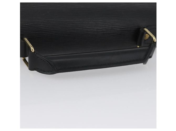 LOUIS VUITTON Maletín Consejero Epi Negro M54422 LV Auth BA11219 - vista 7