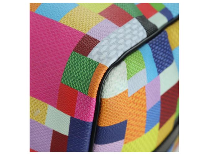 LOUIS VUITTON Keepall Bandouliere 50 Damier Graffiti 3D N50019 Auth LV LNZ783SM Mehrfarben - Ansicht 18