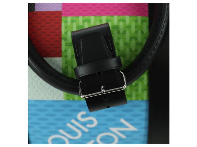 LOUIS VUITTON Keepall Bandouliere 50 Damier Graffiti 3D N50019 Auth LV LNZ783SM Mehrfarben - Ansicht 25