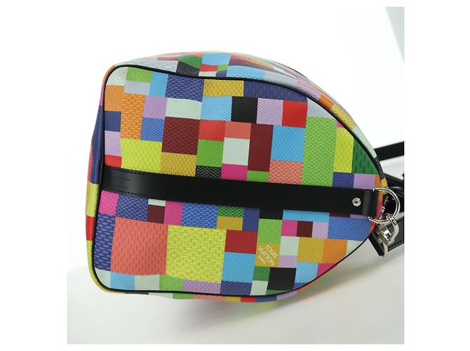 LOUIS VUITTON Keepall Bandouliere 50 Damier Graffiti 3D N50019 Auth LV LNZ783SM Mehrfarben - Ansicht 4