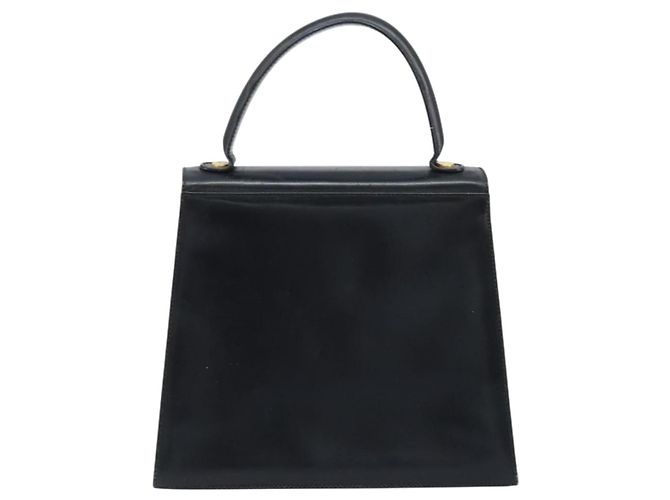 Borsa a mano Salvatore Ferragamo in pelle nera e oro Auth 173690 Nero D'oro - vista 3