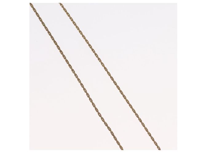 Collana Christian Dior metallo tono oro Auth BA11476 - vista 5