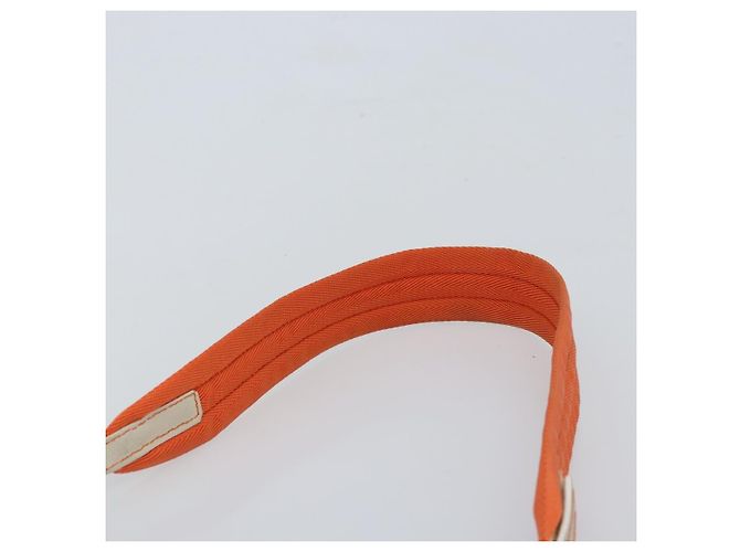 Borsa a Spalla PRADA in Nylon Arancione Argento Autentica ARZ293 - vista 14