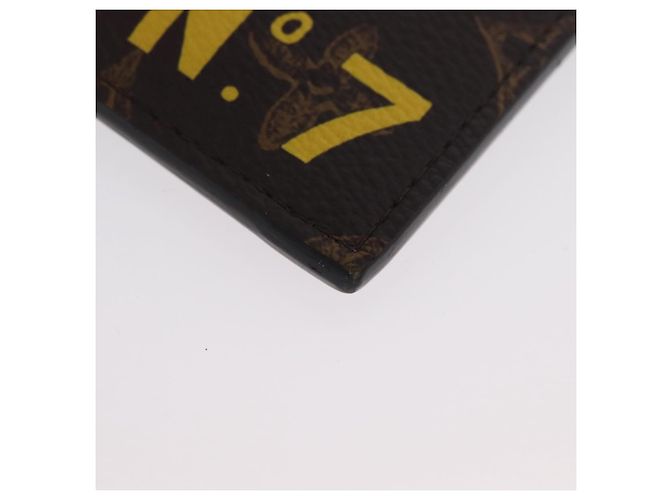 LOUIS VUITTON Tarjetero de Monedas Virgil Abloh No. 7 M81256 Auth ki6622V Monograma - vista 14