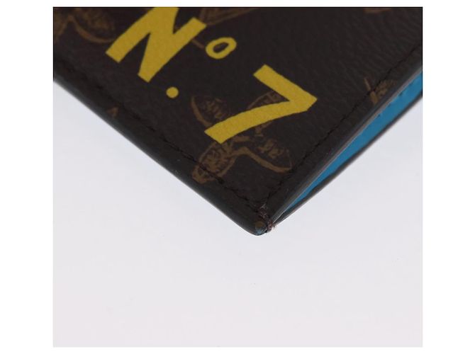 LOUIS VUITTON Tarjetero de Monedas Virgil Abloh No. 7 M81256 Auth ki6622V Monograma - vista 16