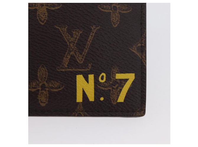 LOUIS VUITTON Tarjetero de Monedas Virgil Abloh No. 7 M81256 Auth ki6622V Monograma - vista 17