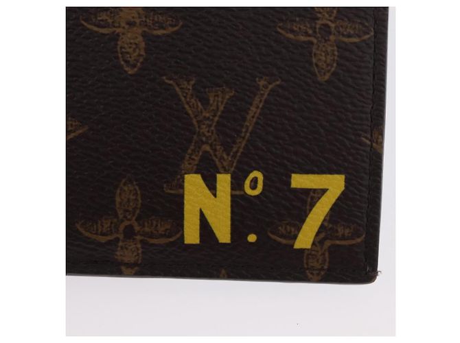 LOUIS VUITTON Tarjetero de Monedas Virgil Abloh No. 7 M81256 Auth ki6622V Monograma - vista 18