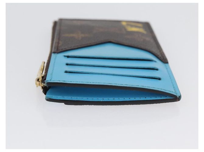 LOUIS VUITTON Tarjetero de Monedas Virgil Abloh No. 7 M81256 Auth ki6622V Monograma - vista 4