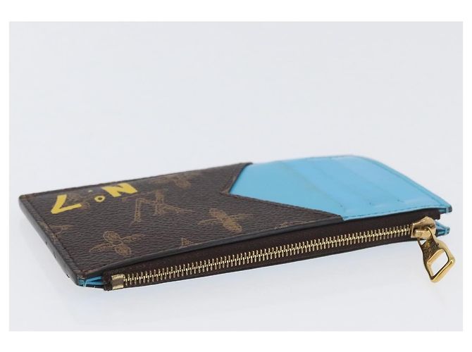 LOUIS VUITTON Tarjetero de Monedas Virgil Abloh No. 7 M81256 Auth ki6622V Monograma - vista 5