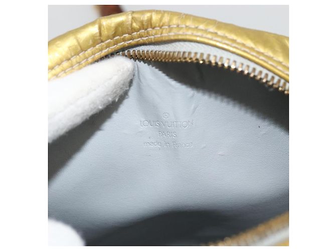 LOUIS VUITTON Borsa a spalla Wooster Monogram Vernis Grigio M91036 LV Auth 170095 - vista 17