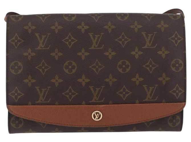 LOUIS VUITTON Borsa a Spalla Monogram Bordeaux 27 M51797 LV Auth BA11240 Monogramma - vista 13