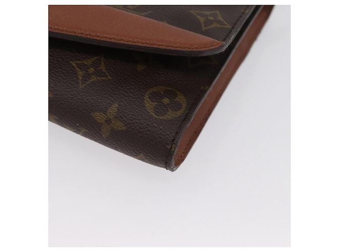 LOUIS VUITTON Borsa a Spalla Monogram Bordeaux 27 M51797 LV Auth BA11240 Monogramma - vista 16