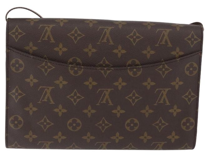 LOUIS VUITTON Borsa a Spalla Monogram Bordeaux 27 M51797 LV Auth BA11240 Monogramma - vista 2