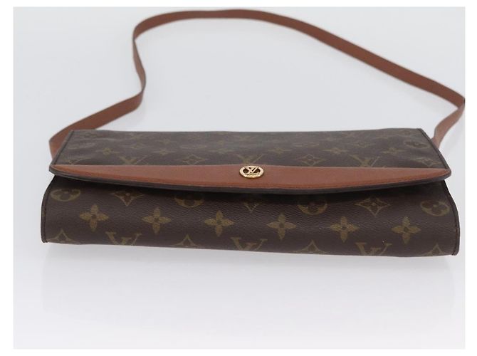 LOUIS VUITTON Borsa a Spalla Monogram Bordeaux 27 M51797 LV Auth BA11240 Monogramma - vista 5