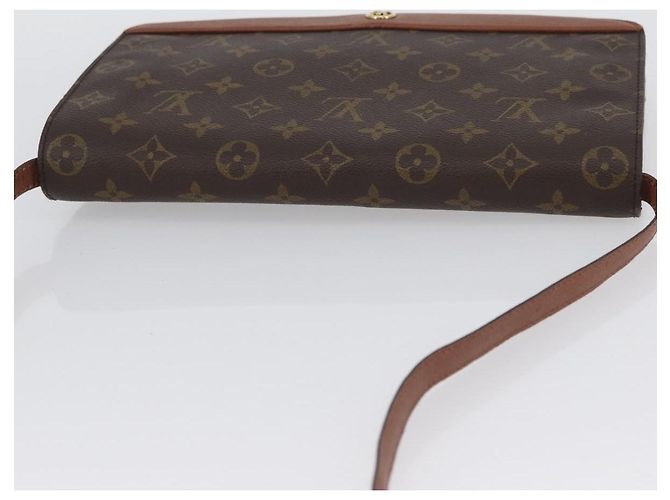 LOUIS VUITTON Borsa a Spalla Monogram Bordeaux 27 M51797 LV Auth BA11240 Monogramma - vista 6