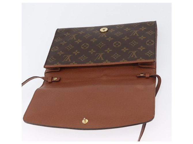 LOUIS VUITTON Borsa a Spalla Monogram Bordeaux 27 M51797 LV Auth BA11240 Monogramma - vista 8