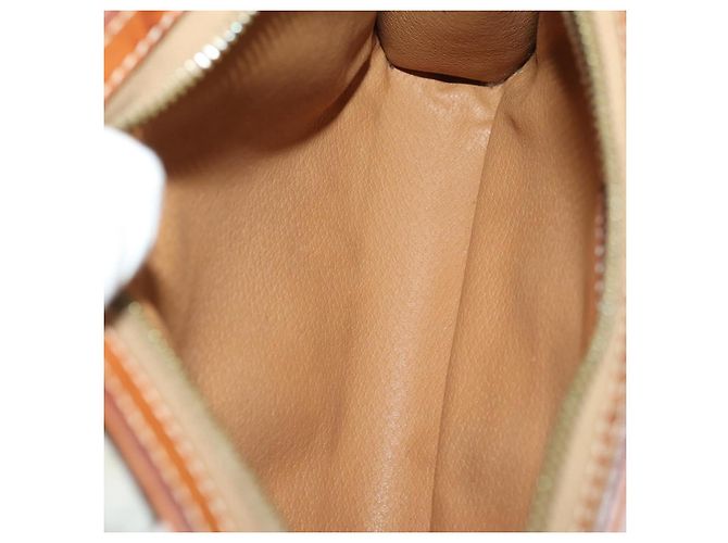 Céline Borsa a Spalla CELINE Macadam Canvas C Sulky PVC 2 Set Marrone Beige Auth 172314 - vista 18