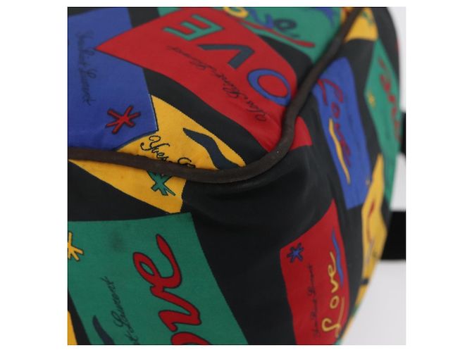 Saint Laurent Rucksack aus Nylon in Multicolor Gold Auth bs31764 Mehrfarben Golden - Ansicht 10