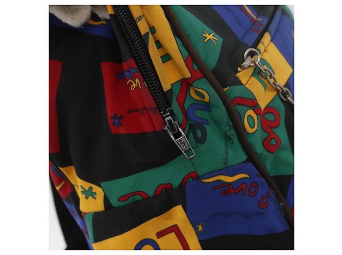 Saint Laurent Rucksack aus Nylon in Multicolor Gold Auth bs31764 Mehrfarben Golden - Ansicht 16