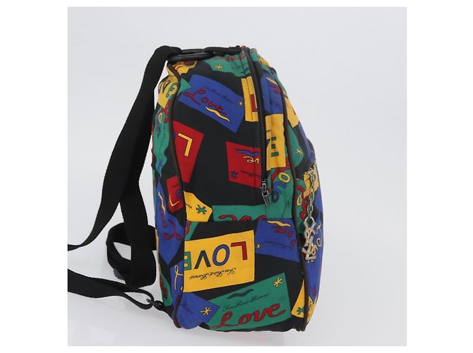 Saint Laurent Rucksack aus Nylon in Multicolor Gold Auth bs31764 Mehrfarben Golden - Ansicht 5