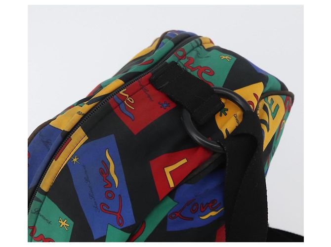 Saint Laurent Rucksack aus Nylon in Multicolor Gold Auth bs31764 Mehrfarben Golden - Ansicht 6
