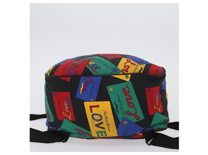 Saint Laurent Rucksack aus Nylon in Multicolor Gold Auth bs31764 Mehrfarben Golden - Ansicht 9