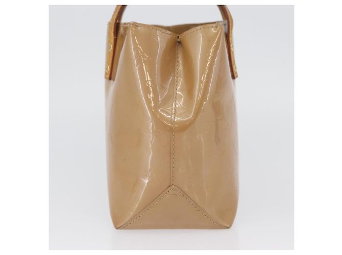 LOUIS VUITTON Borsa a Mano Monogram Vernis Reade PM Noisette M91334 LV Auth bs33919 Nocciola - vista 3