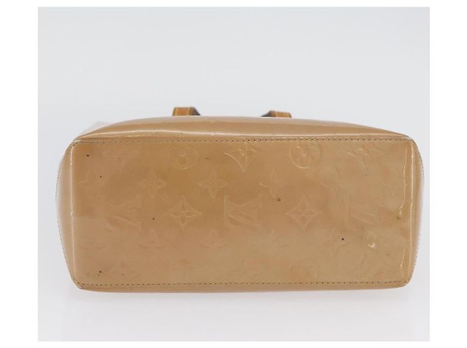 LOUIS VUITTON Borsa a Mano Monogram Vernis Reade PM Noisette M91334 LV Auth bs33919 Nocciola - vista 5