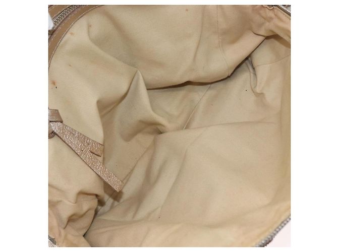 Chloé Borsa a Mano Chloe in Pelle Beige Oro Auth 174575 D'oro - vista 16