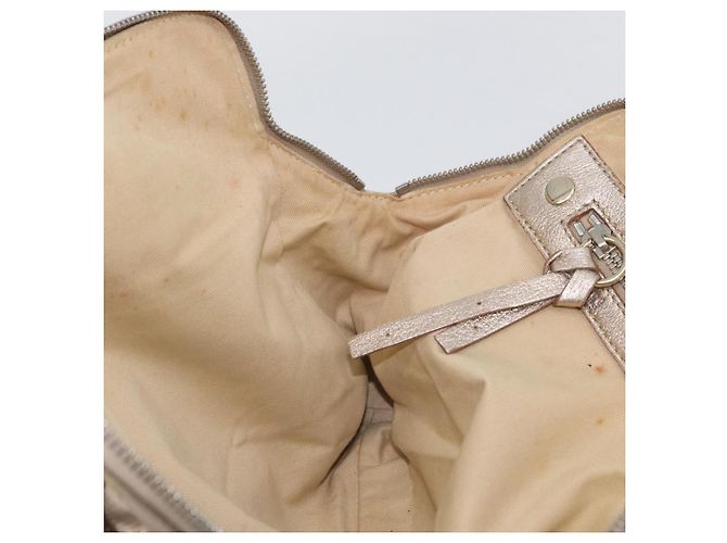 Chloé Borsa a Mano Chloe in Pelle Beige Oro Auth 174575 D'oro - vista 18