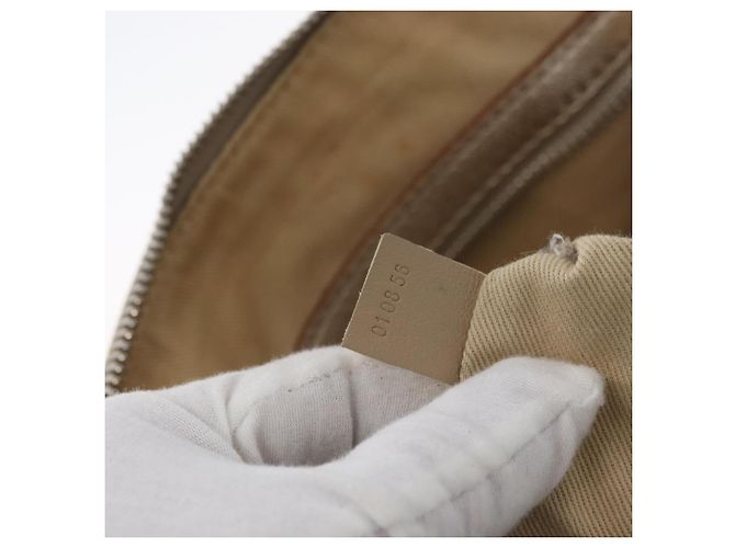 Chloé Borsa a Mano Chloe in Pelle Beige Oro Auth 174575 D'oro - vista 23
