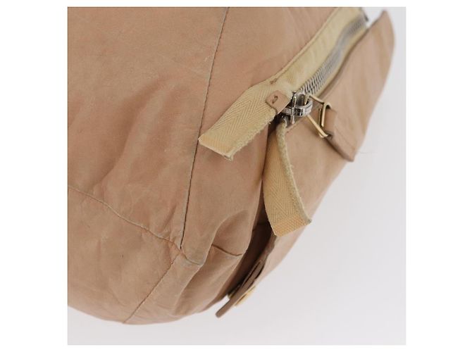 Céline Borsa a mano CELINE in pelle beige dorato Auth 174610 D'oro - vista 11