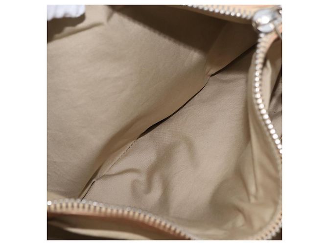 Céline Borsa a mano CELINE in pelle beige dorato Auth 174610 D'oro - vista 24